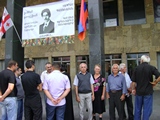 Открытие памятника Ваграма Гайфеджяна в г. Ахалцихе